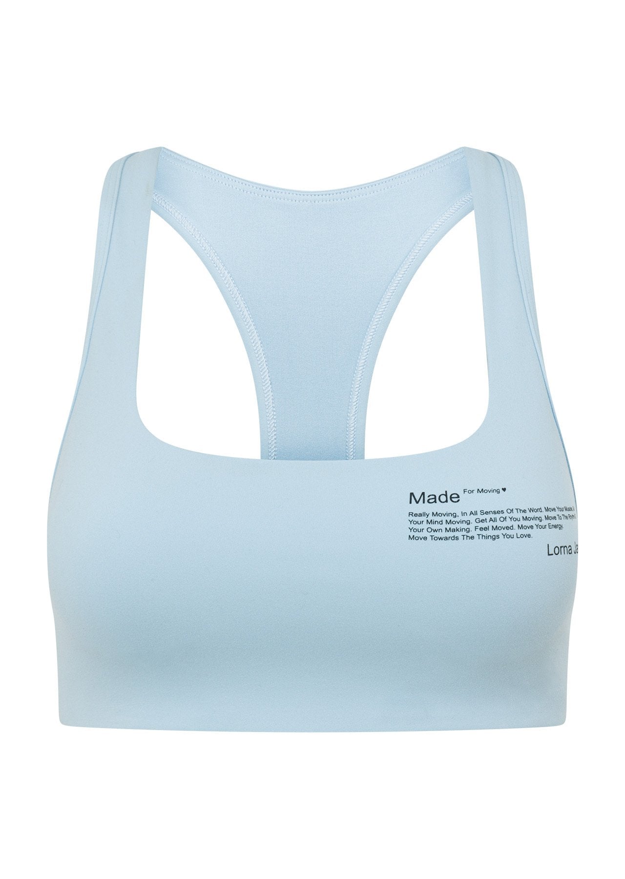 Move High Support Sports Bra - Island Blue