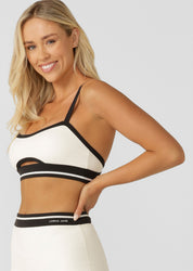 Drift Sports Bra - Porcelain