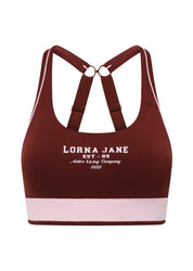 Limited Edition Amy Max Support Sports Bra-Merlot