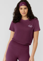 Lotus T-Shirt - Mulberry