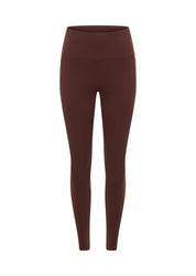 Amy Phone Pocket Tech Ankle Biter Leggings-Truffle