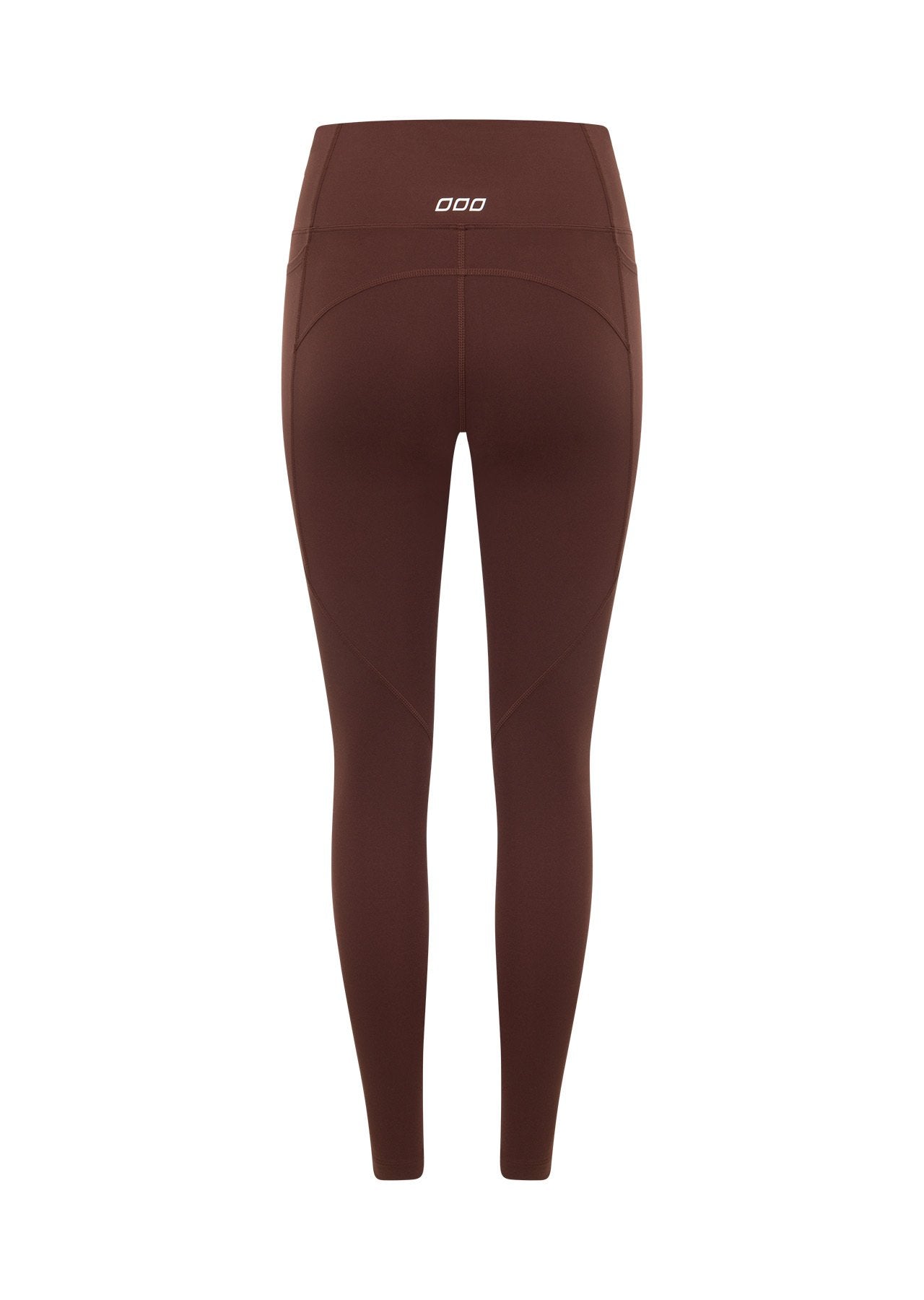 Amy Phone Pocket Tech Ankle Biter Leggings-Truffle