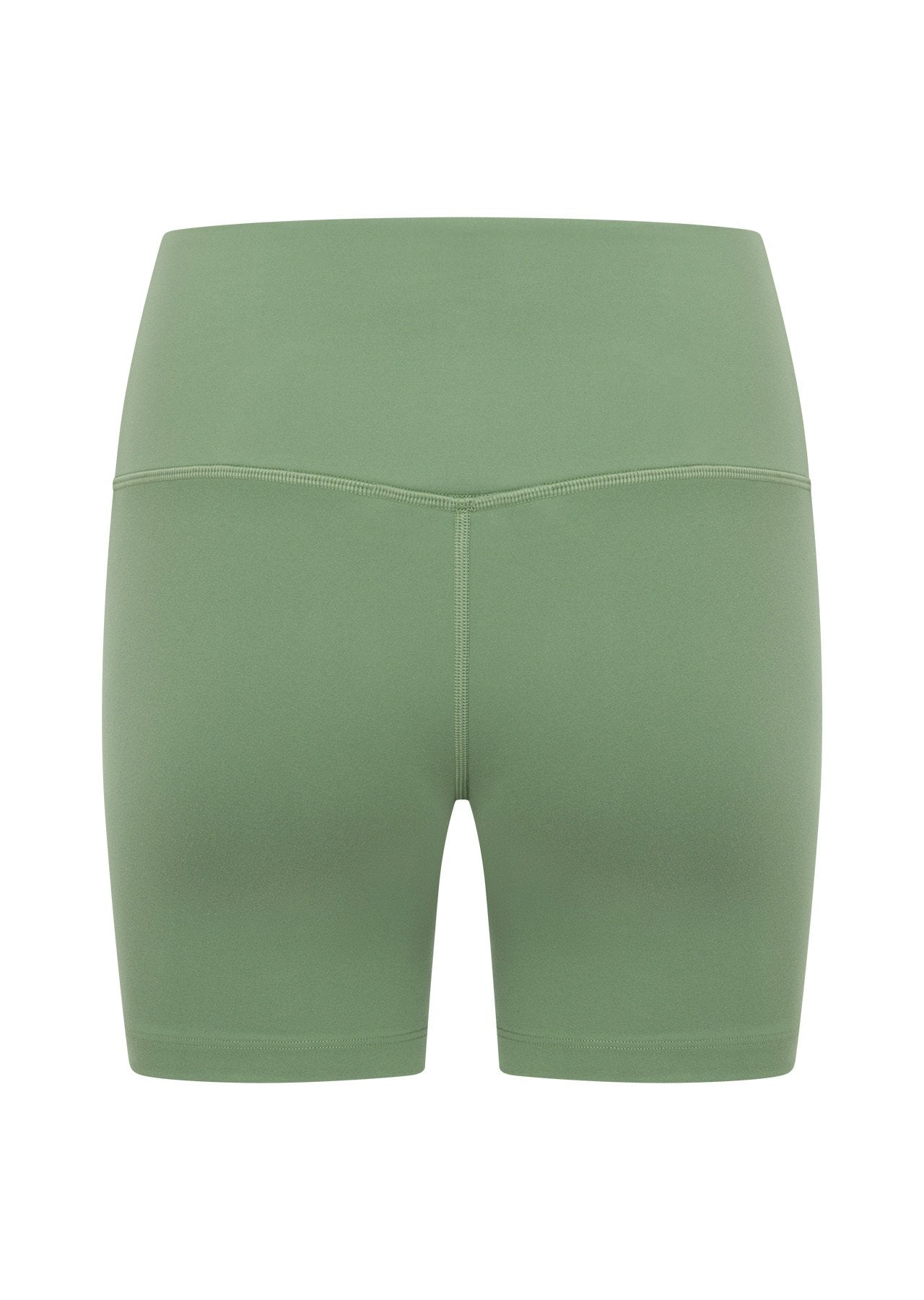 Lotus No Chafe Phone Pocket 12cm Bike Shorts - Green Goodness